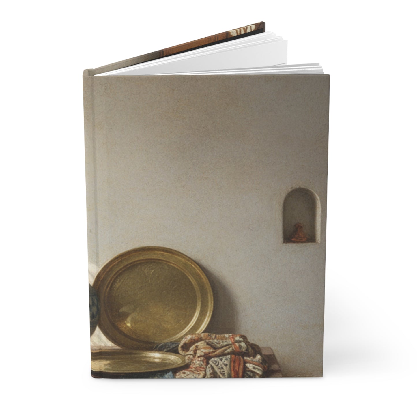 Hardcover Journal — Moroccan Interior Photo Notebook for Travel, Reflection & Gift