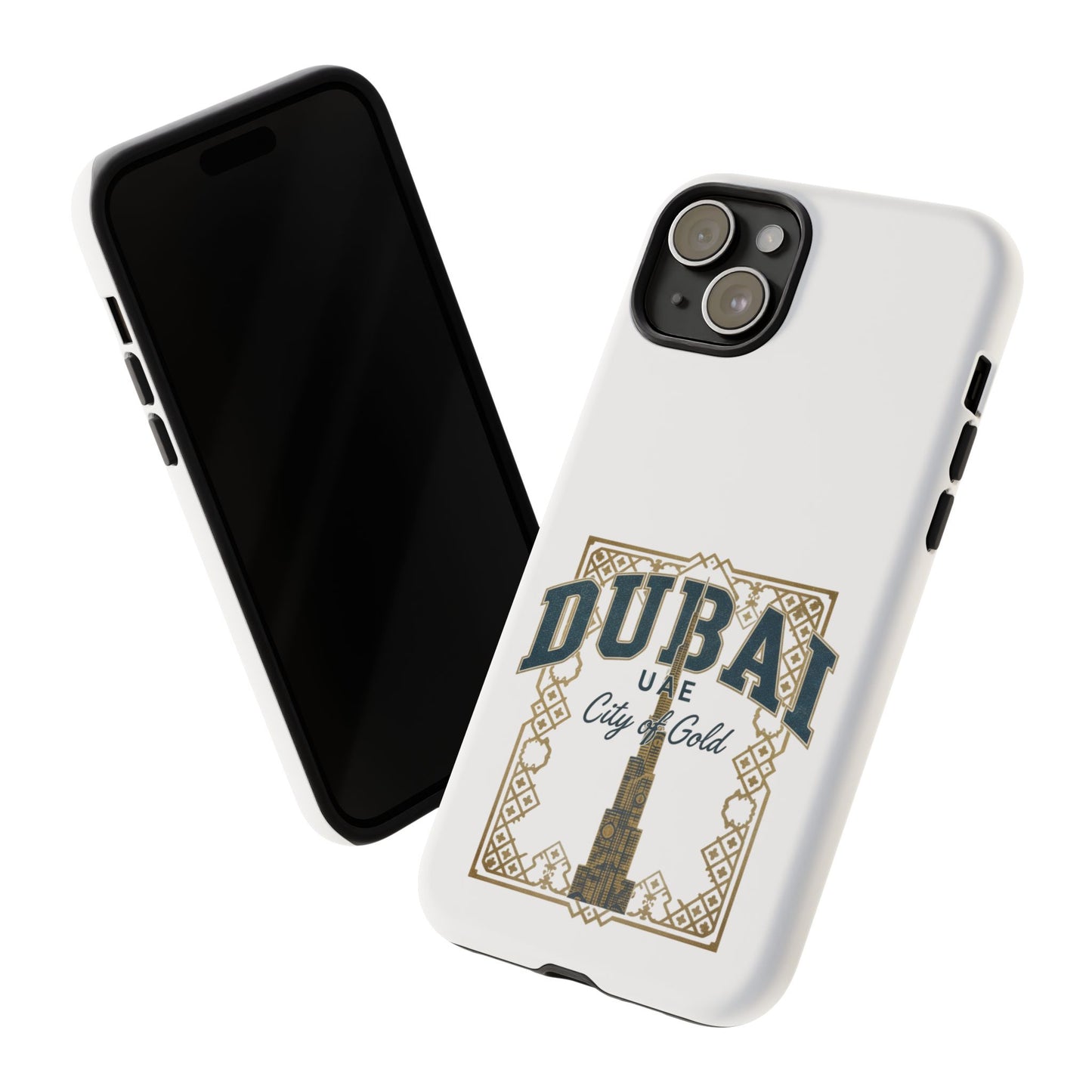 Dubai City of Gold Tough Phone Case — Protective Travel Phone Cover