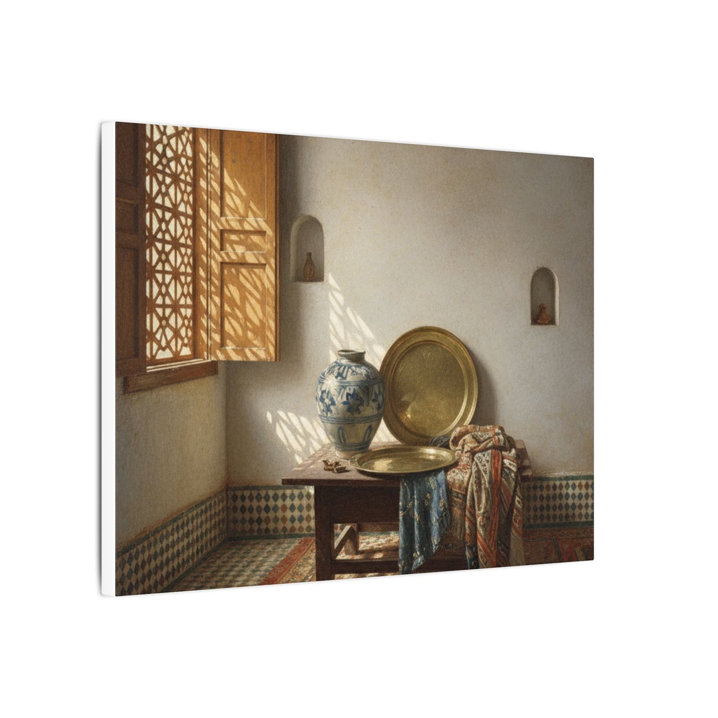 Mediterranean Still Life Canvas