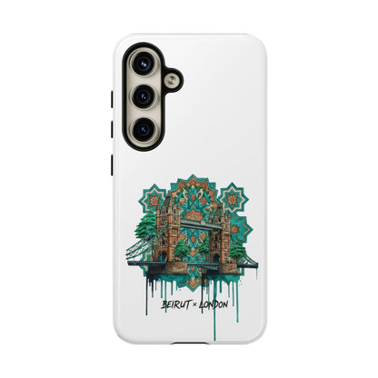 Beirut x London Ornate Phone Case — Turquoise Mosaic Gateway Design