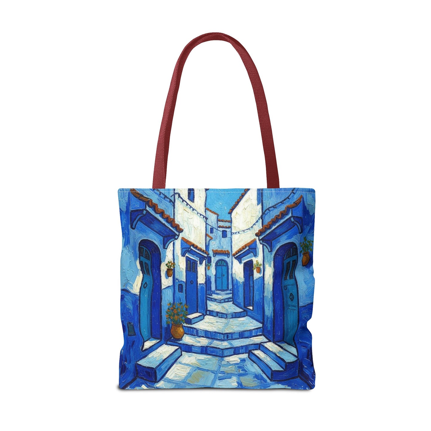 Mediterranean Blue Alley Tote