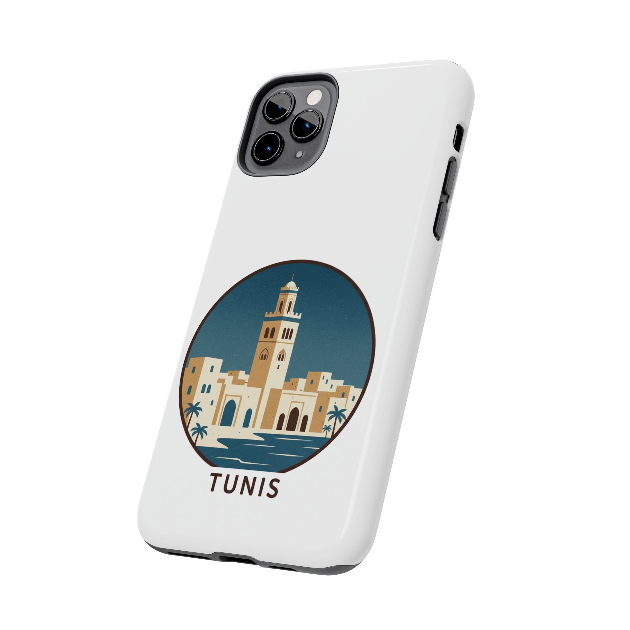 Tunis Cityscape Phone Case — Tough Protective iPhone Case