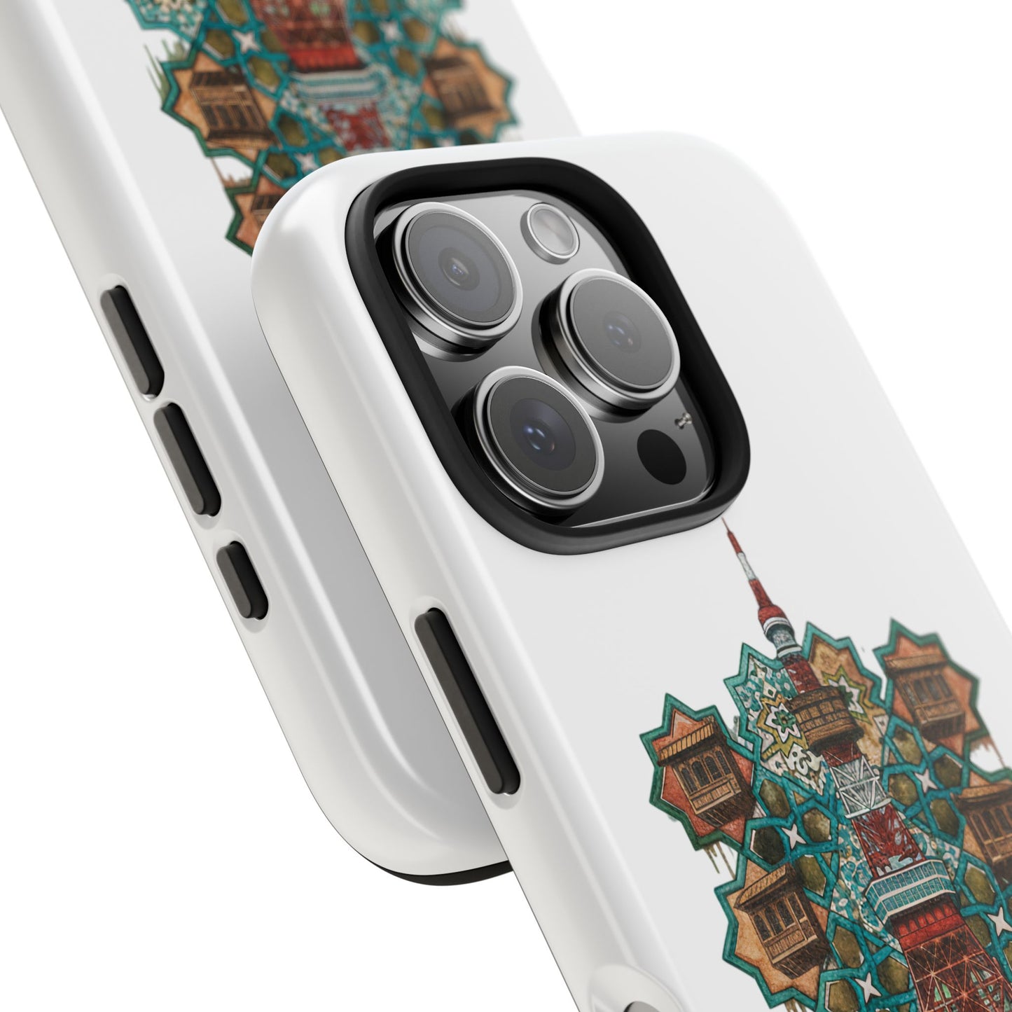 Coque de téléphone résistante — Illustration fusion Bagdad x Tokyo