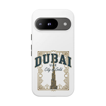Dubai City of Gold Tough Phone Case — Protective Travel Phone Cover