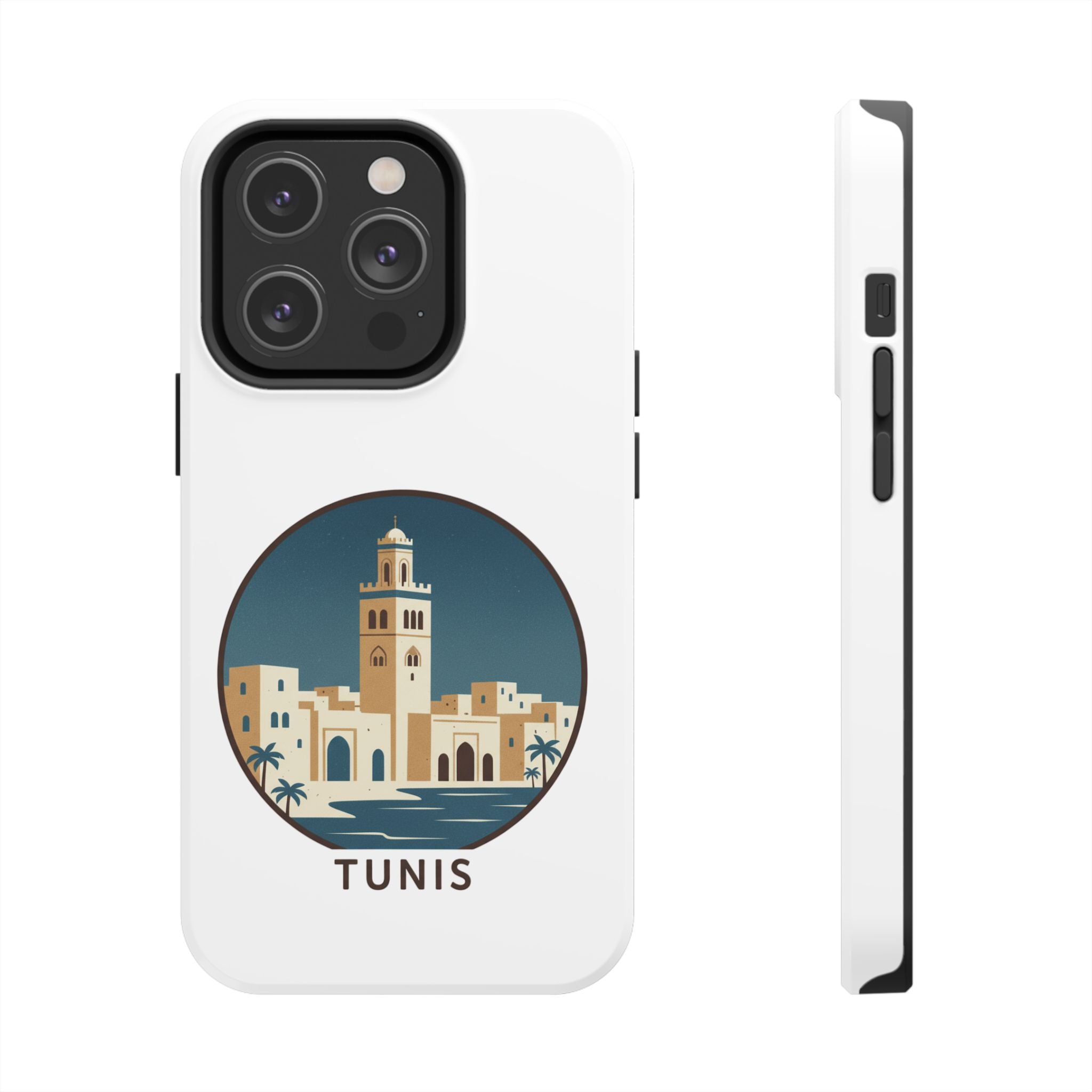 Tunis Cityscape Phone Case — Tough Protective iPhone Case
