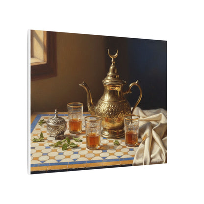 Moroccan Tea Still Life Canvas