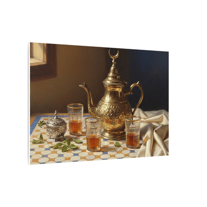 Moroccan Tea Still Life Canvas