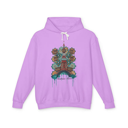 Vintage Amsterdam Canal Tower Hoodie — "Haarlem - Holland" Graphic Pullover