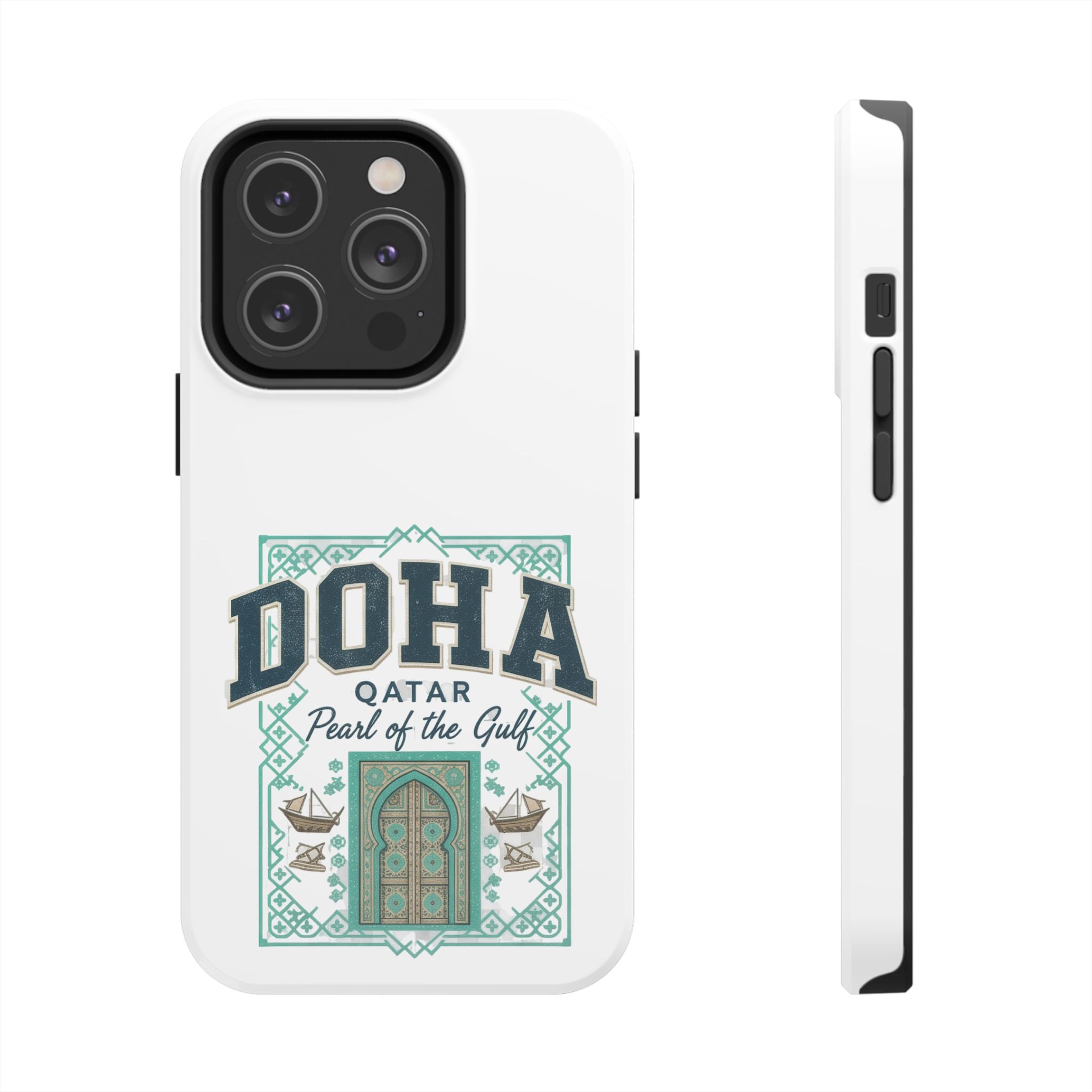Doha Phone Case — Qatar 'Pearl of the Gulf' Protective Tough Case
