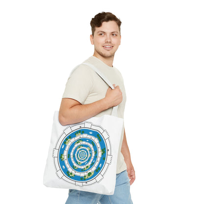 Spiral Island Tote Bag – Nautical Mandala All-Over Print Tote