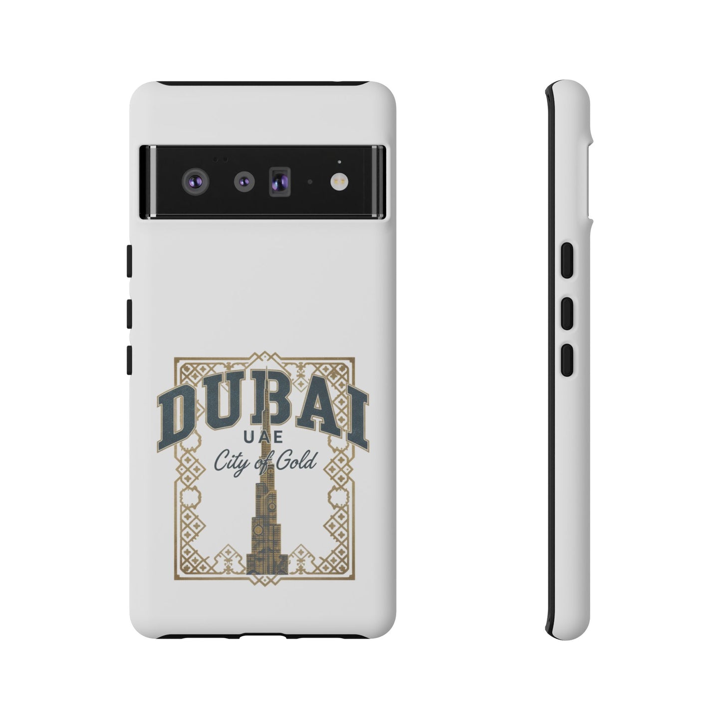 Dubai City of Gold Tough Phone Case — Protective Travel Phone Cover
