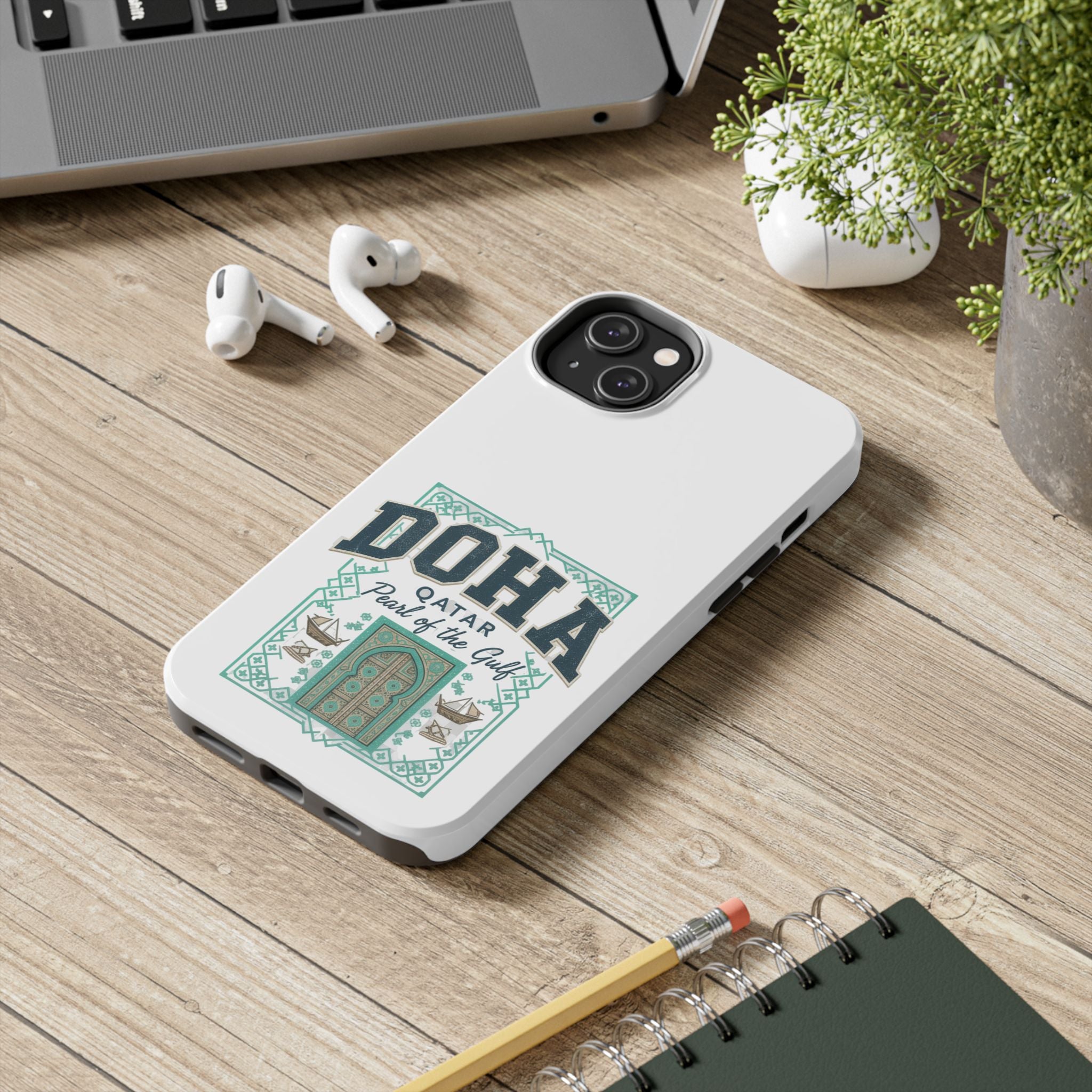 Doha Phone Case — Qatar 'Pearl of the Gulf' Protective Tough Case