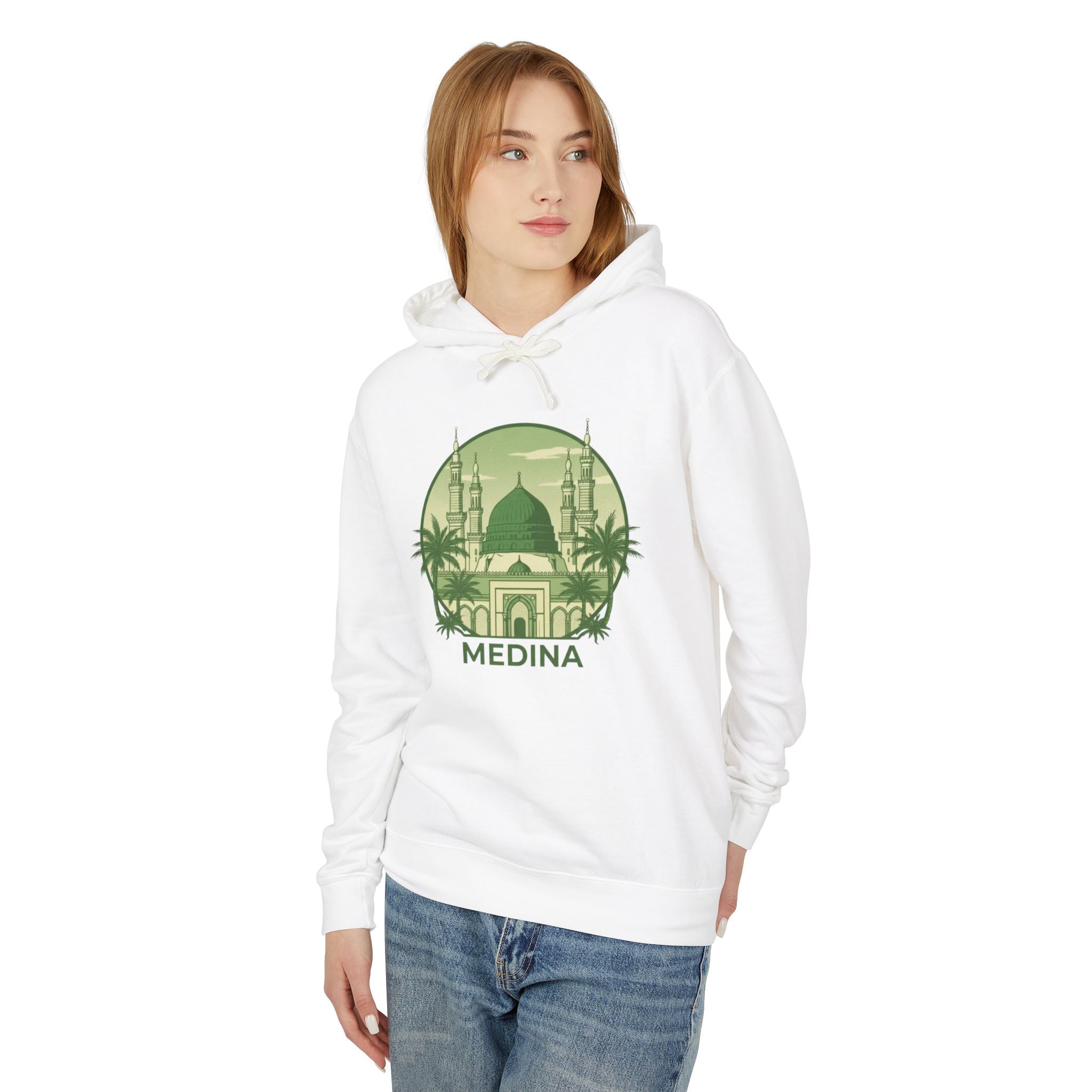 Medina Mosque Hoodie — Islamic Travel Sweatshirt