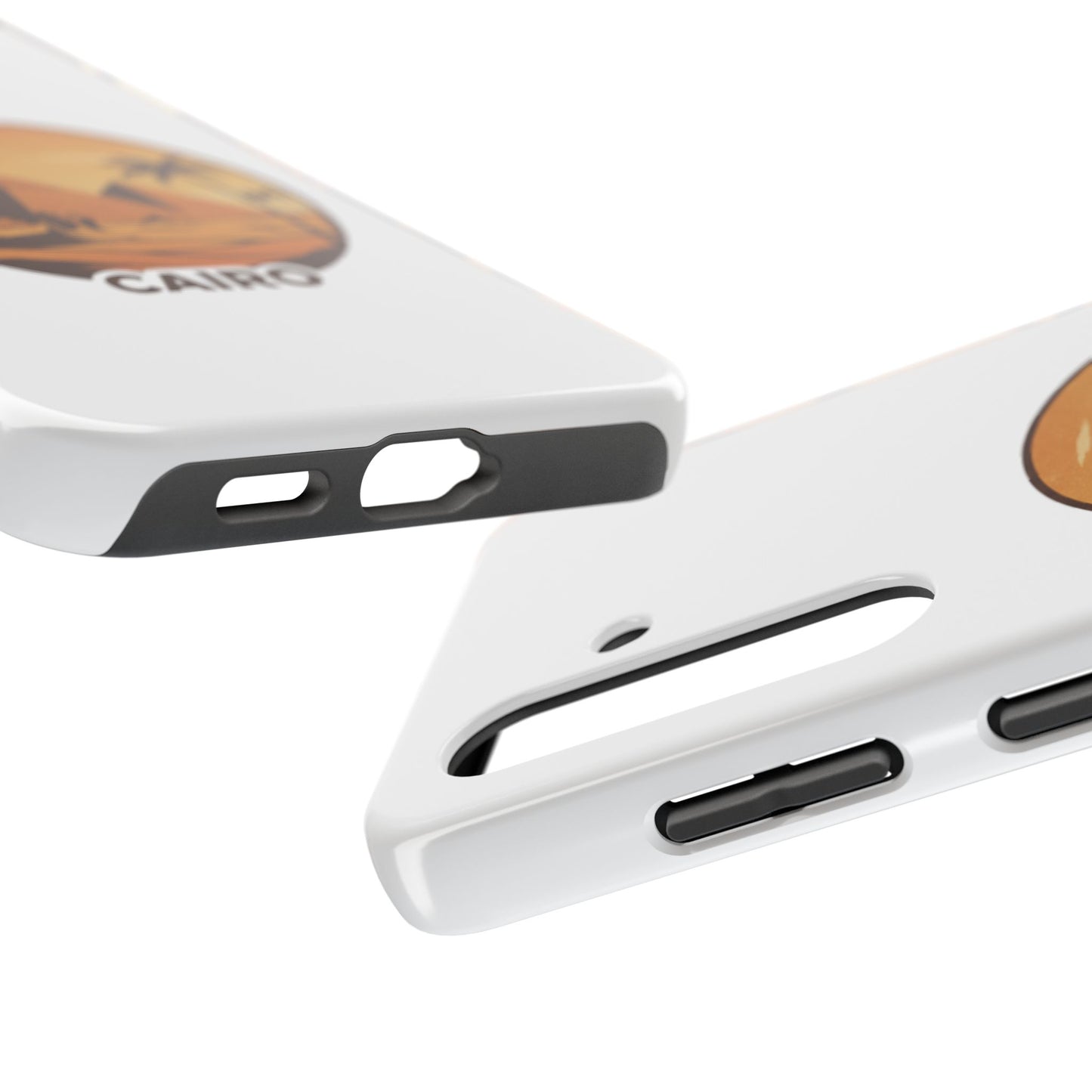 Cairo Pyramids Tough Phone Case — Vintage Egypt Travel iPhone/Android Protective Cover