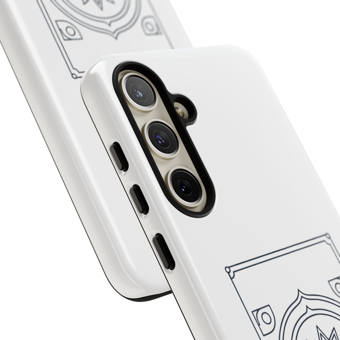 Dubai Architectural Phone Case — Minimal Souvenir Travel Design with Coordinates