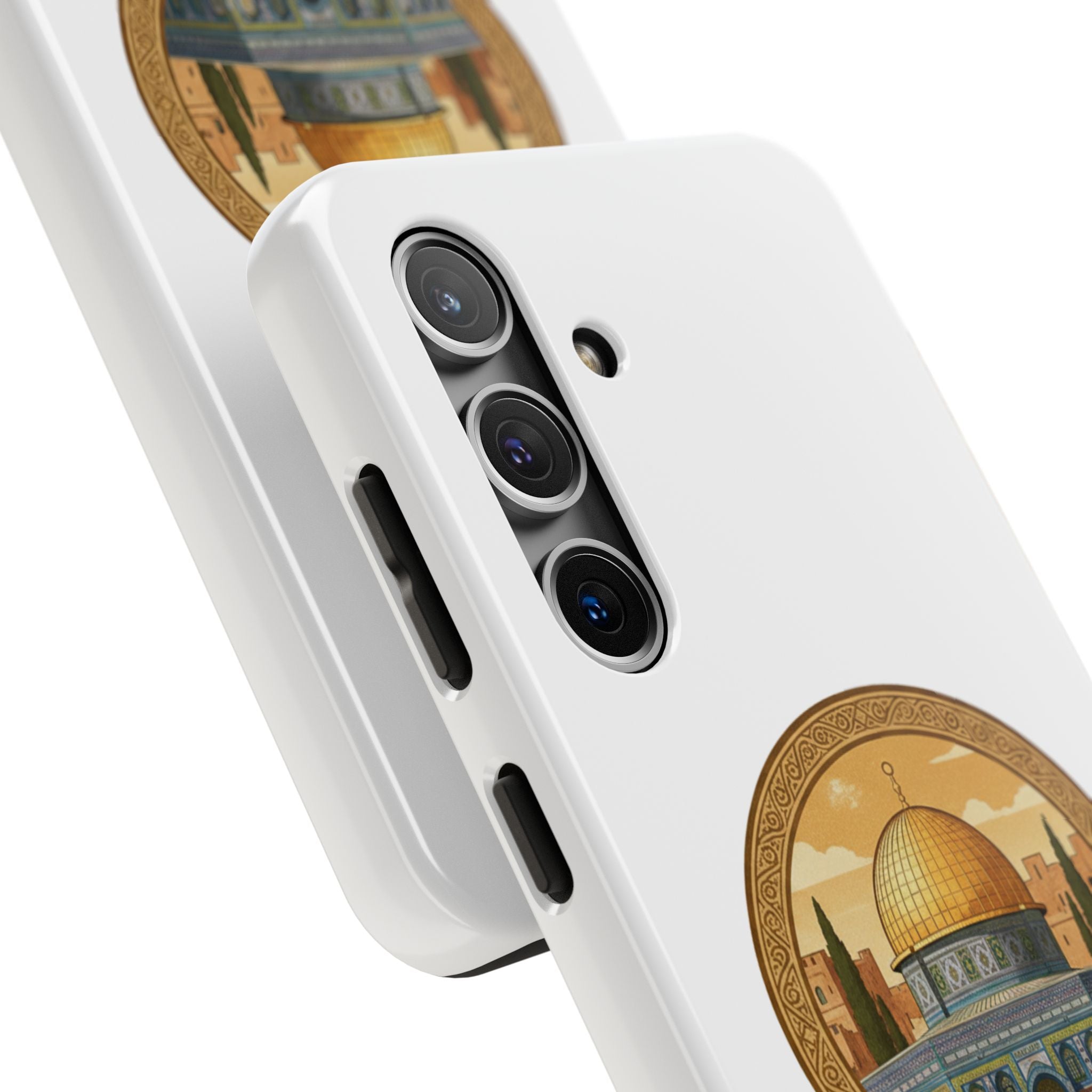 Jerusalem Dome Tough Phone Case — Golden Dome of the Rock Illustration