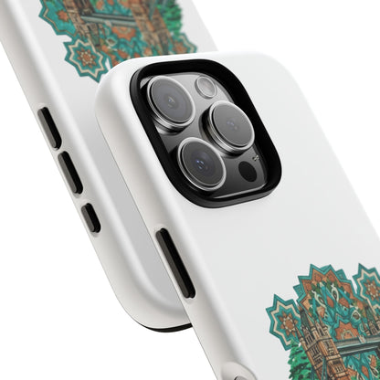 Beirut x London Ornate Phone Case — Turquoise Mosaic Gateway Design