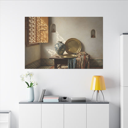 Mediterranean Still Life Canvas