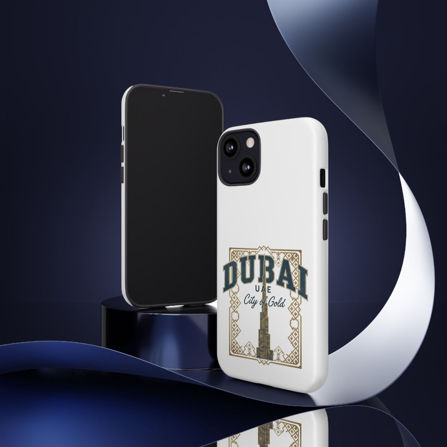 Dubai City of Gold Tough Phone Case — Protective Travel Phone Cover