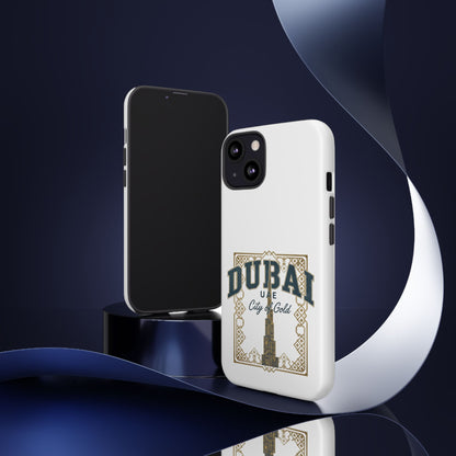 Dubai City of Gold Tough Phone Case — Protective Travel Phone Cover