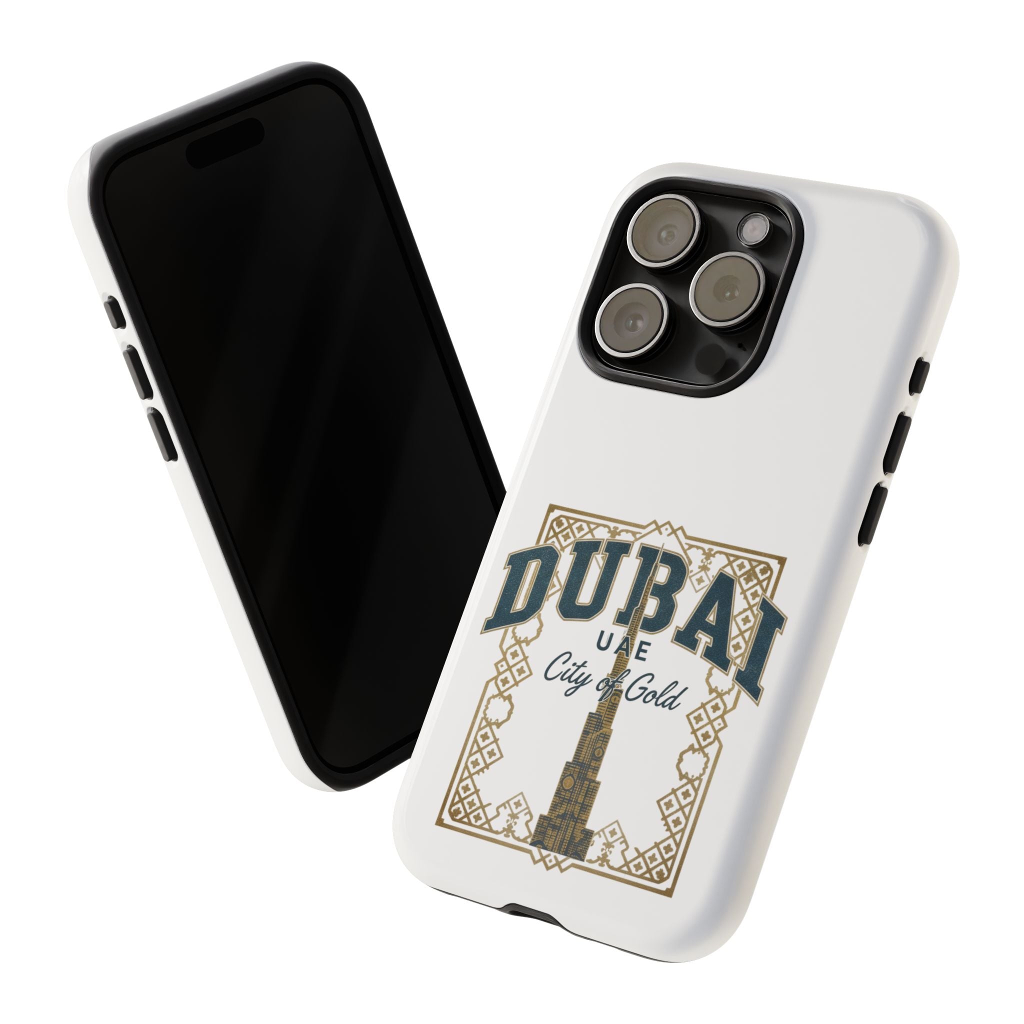 Dubai City of Gold Tough Phone Case — Protective Travel Phone Cover