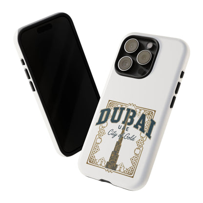 Dubai City of Gold Tough Phone Case — Protective Travel Phone Cover