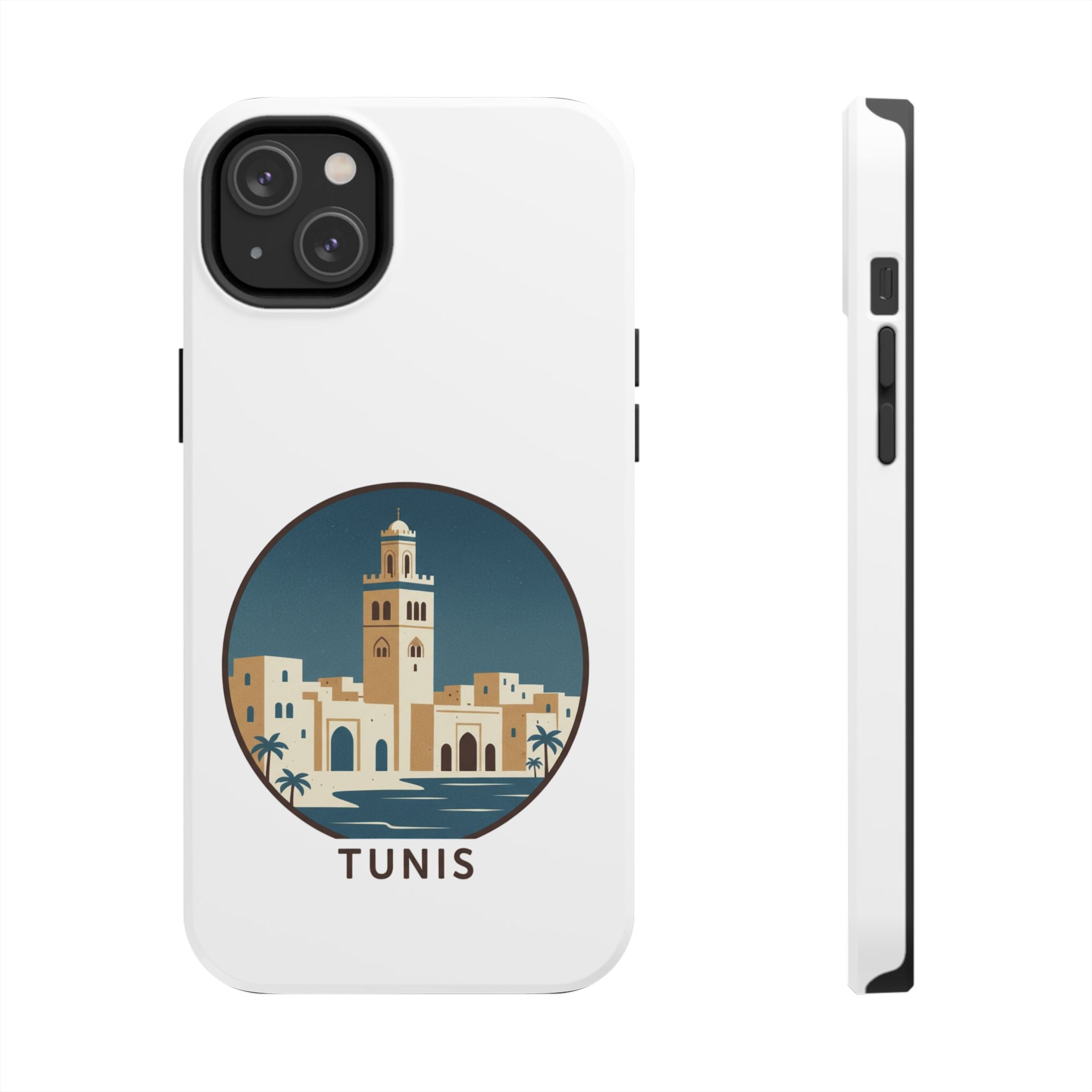 Tunis Cityscape Phone Case — Tough Protective iPhone Case