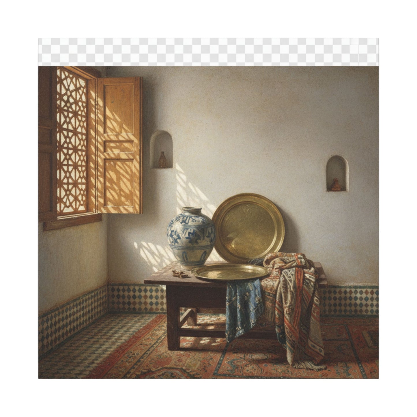 Mediterranean Still Life Canvas