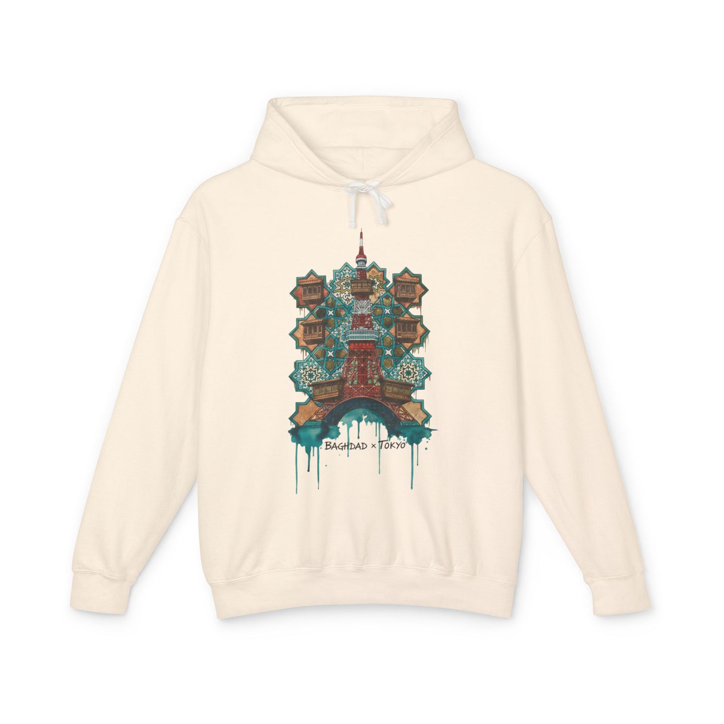 Vintage Amsterdam Canal Tower Hoodie — "Haarlem - Holland" Graphic Pullover