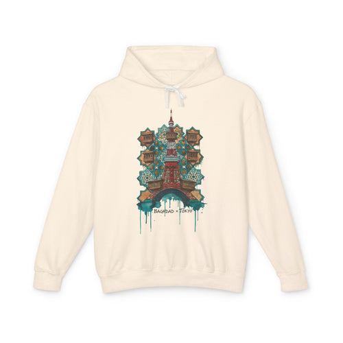 Vintage Amsterdam Canal Tower Hoodie — "Haarlem - Holland" Graphic Pullover