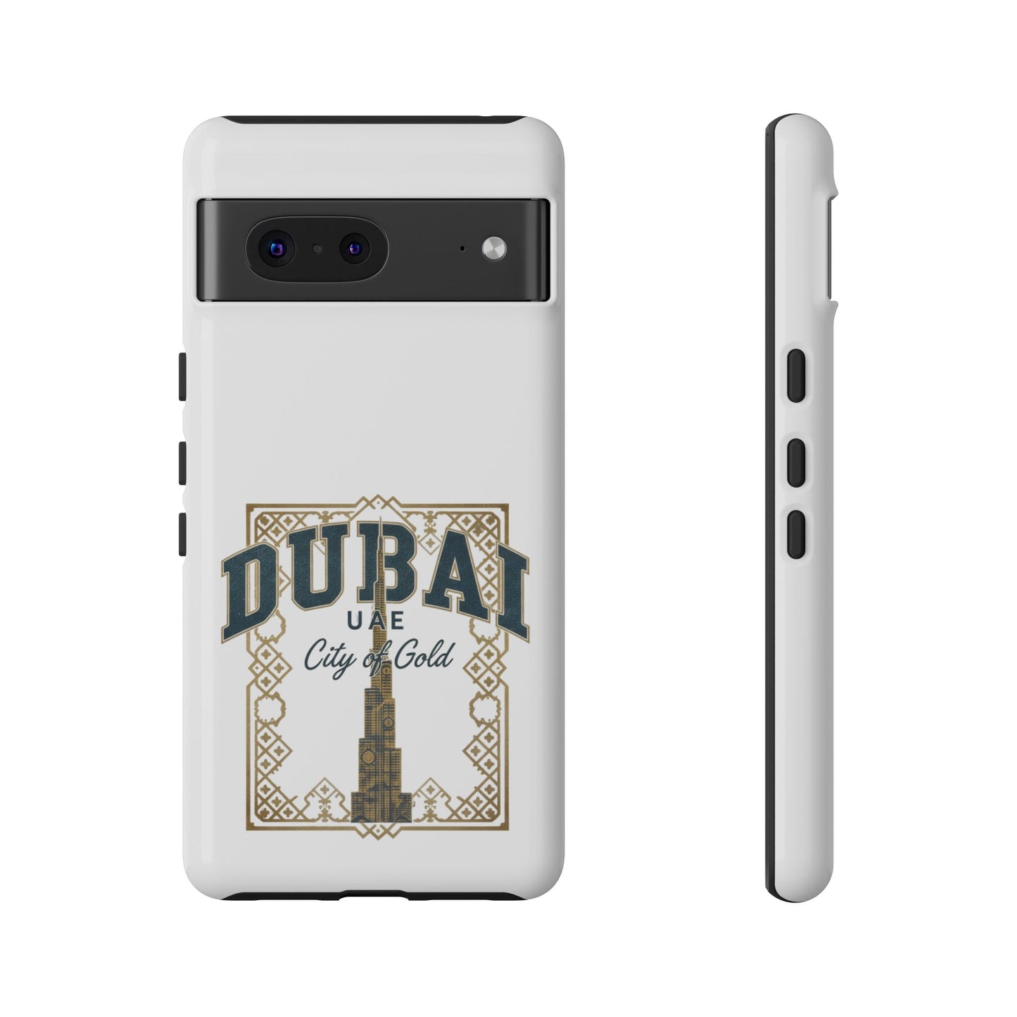 Dubai City of Gold Tough Phone Case — Protective Travel Phone Cover