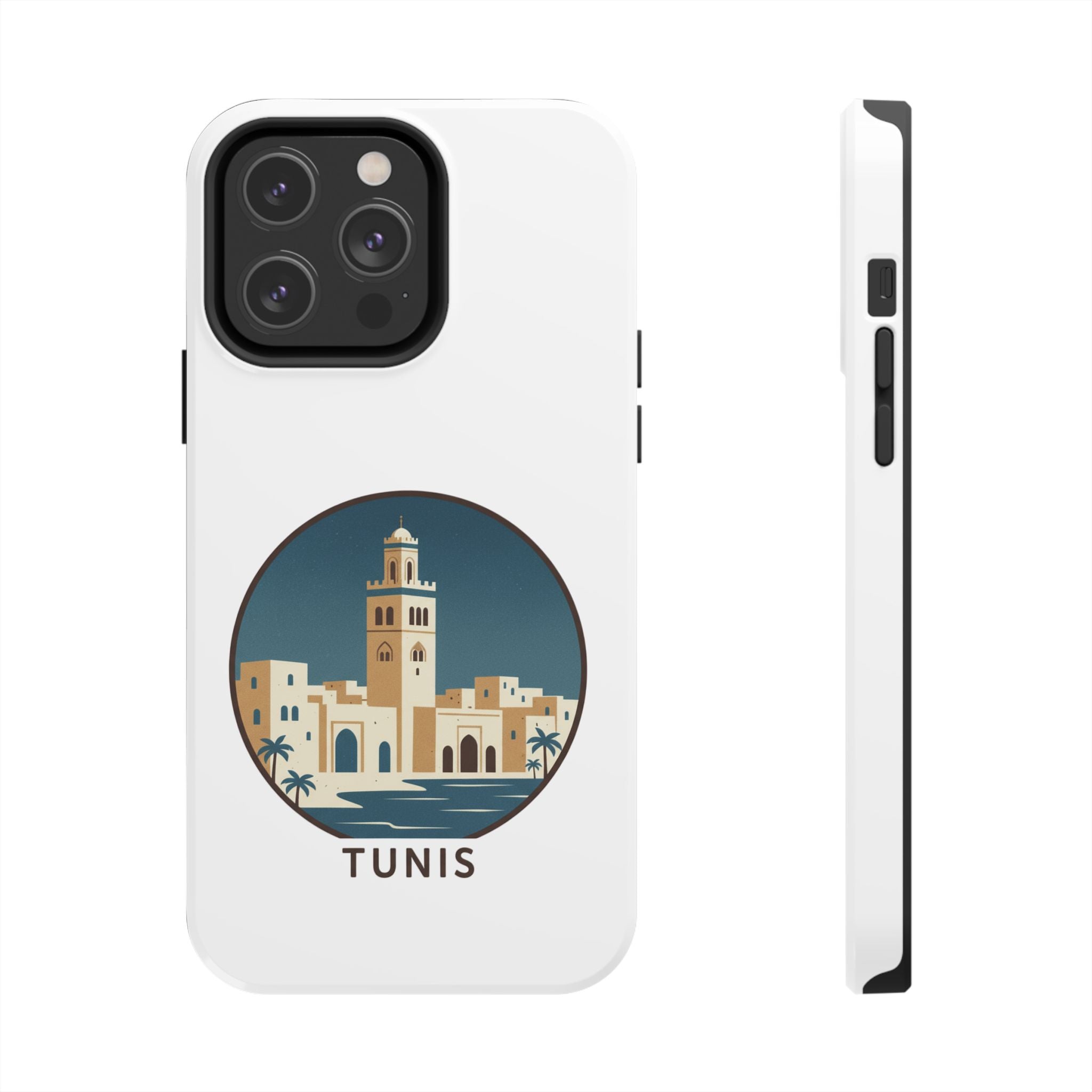 Tunis Cityscape Phone Case — Tough Protective iPhone Case