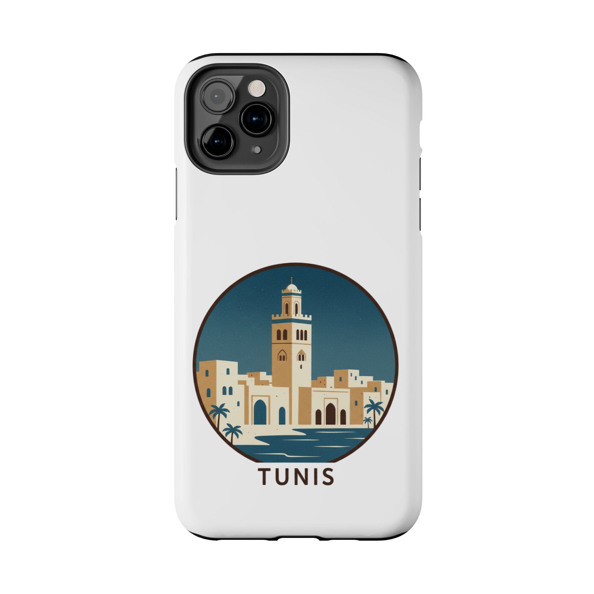 Tunis Cityscape Phone Case — Tough Protective iPhone Case