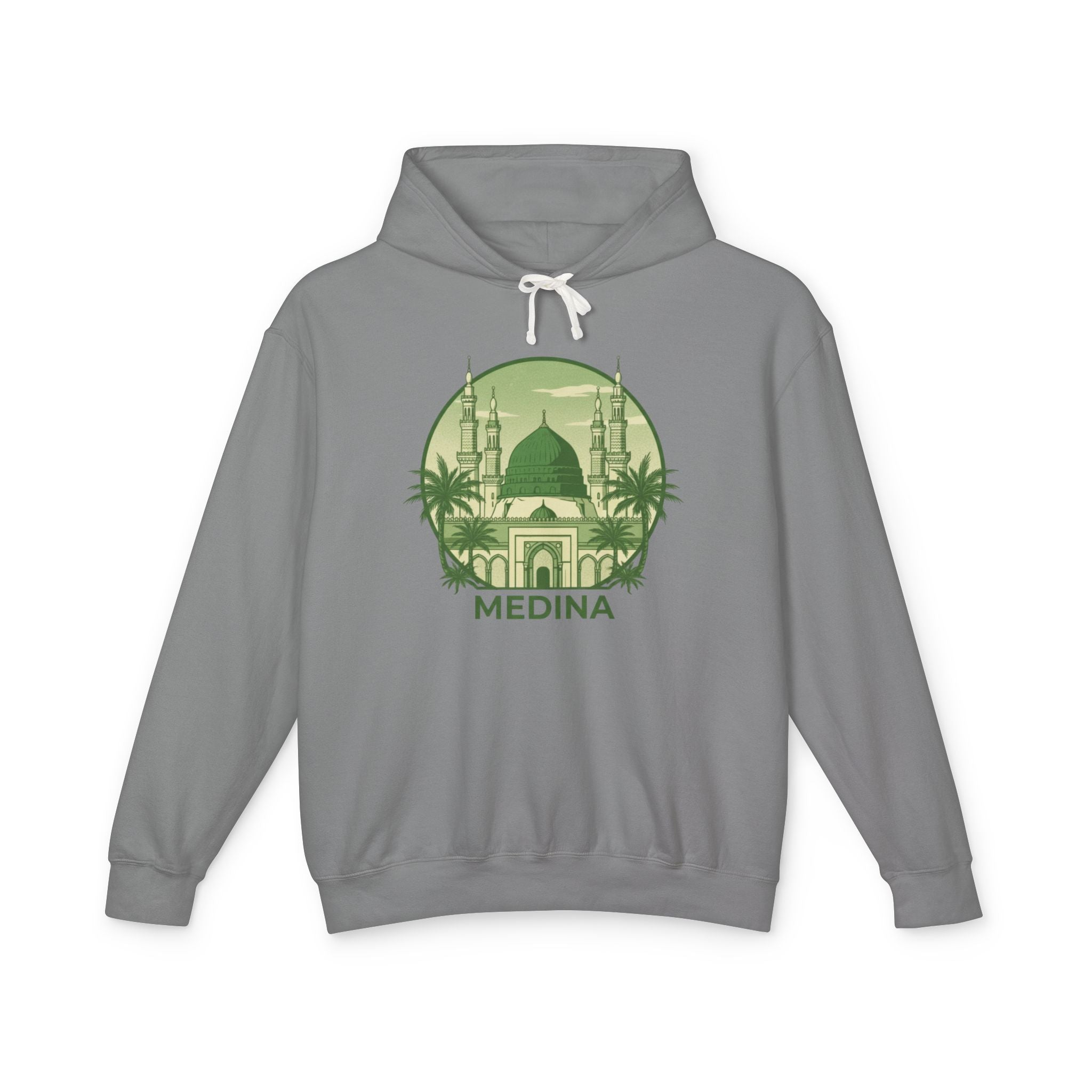 Medina Mosque Hoodie — Islamic Travel Sweatshirt