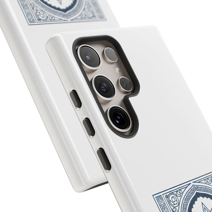 Jeddah Coordinates Phone Case — Blue Islamic Arch Travel Souvenir