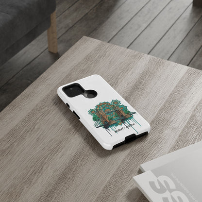 Beirut x London Ornate Phone Case — Turquoise Mosaic Gateway Design