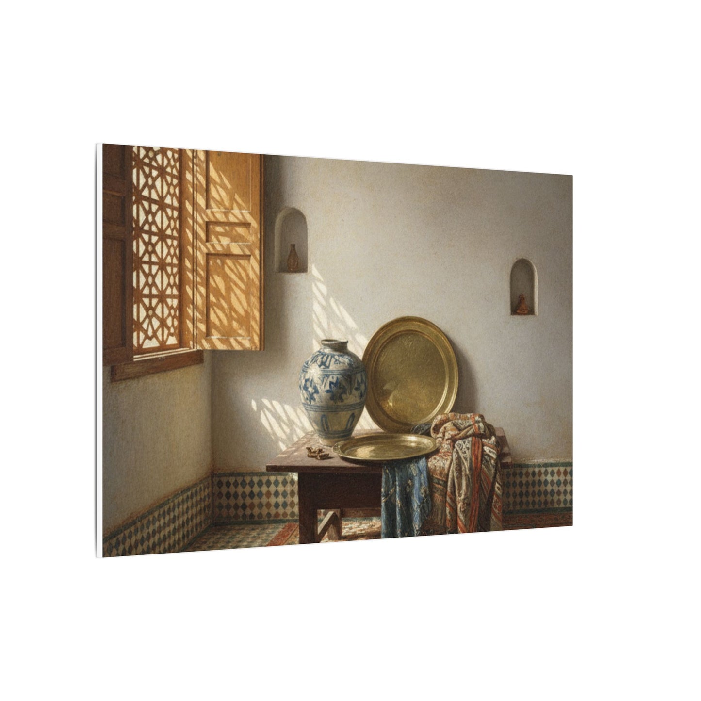 Mediterranean Still Life Canvas