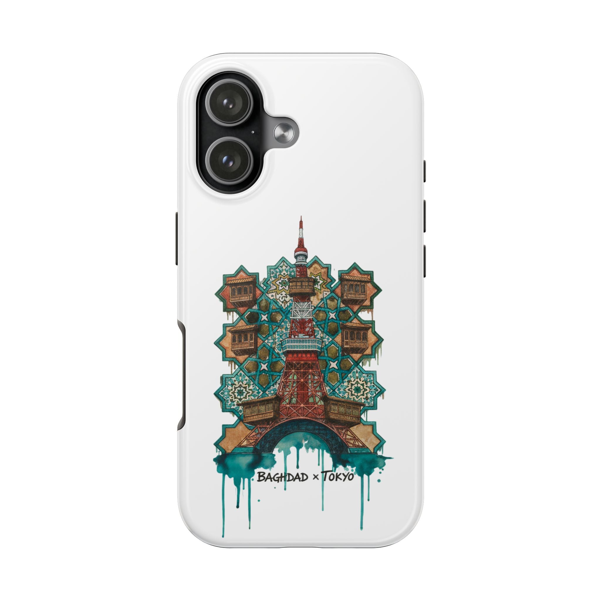 Tough Phone Case — Baghdad x Tokyo Fusion Artwork