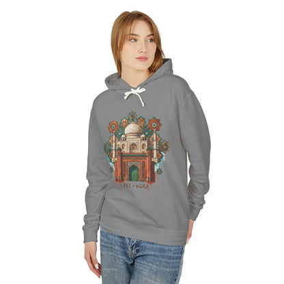 Beirut Souk Floral Hoodie — Lebanon Architectural Art Pullover