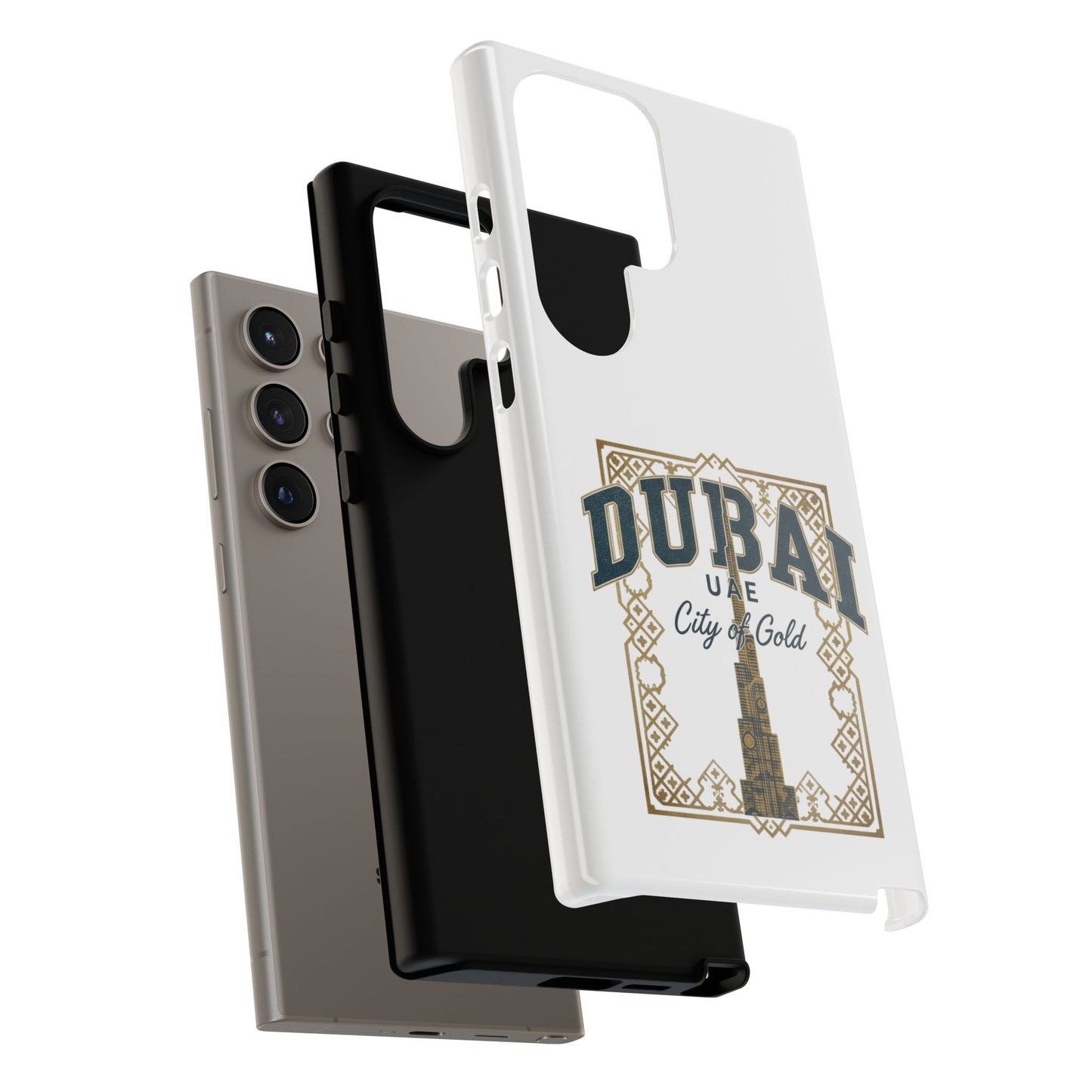Dubai City of Gold Tough Phone Case — Protective Travel Phone Cover