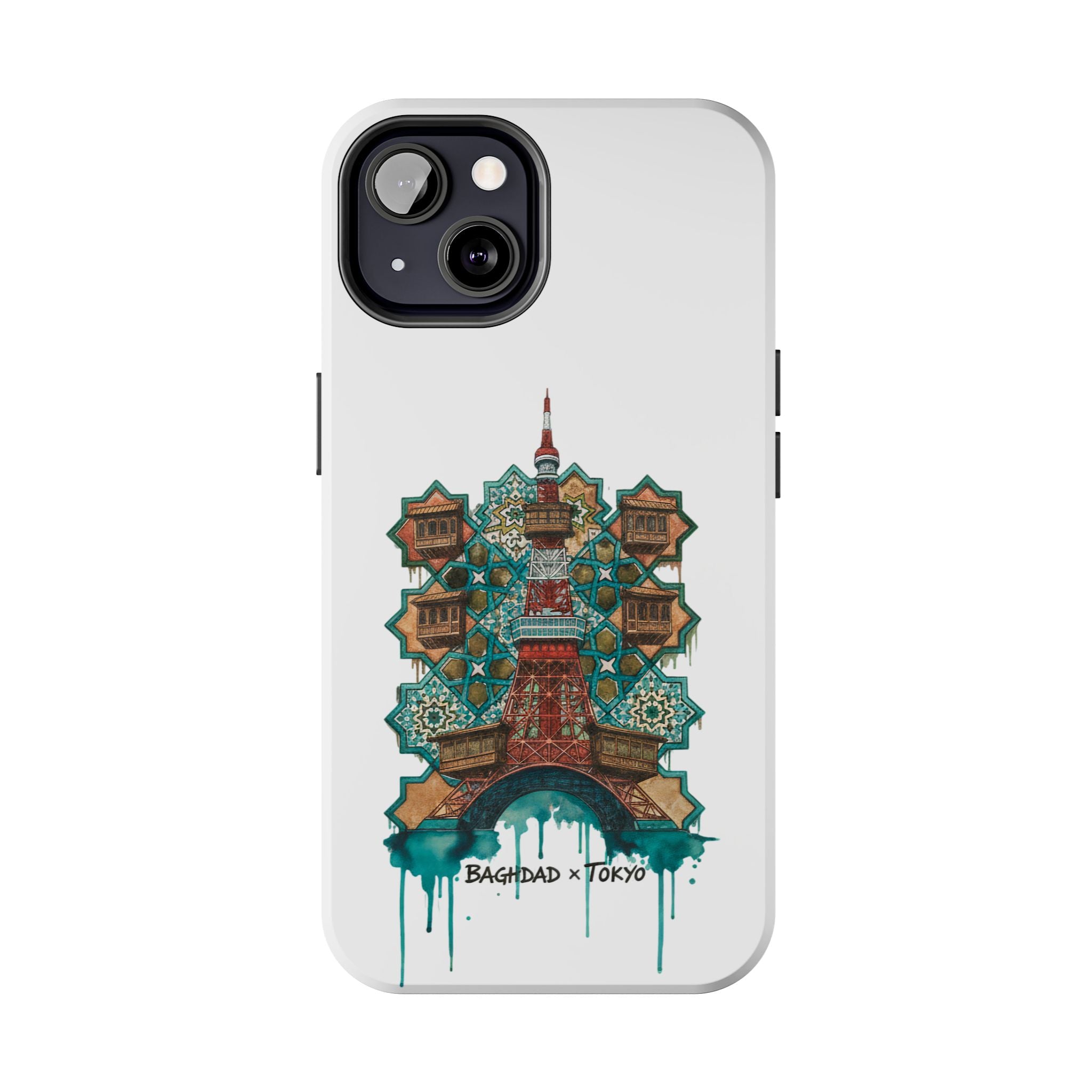 Tough Phone Case — Baghdad x Tokyo Fusion Artwork