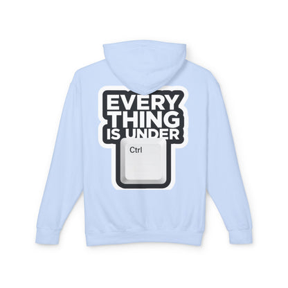 Everything Is Under Ctrl Hoodie — Funny Tech Keyboard Graphic Lightweight Hoodie