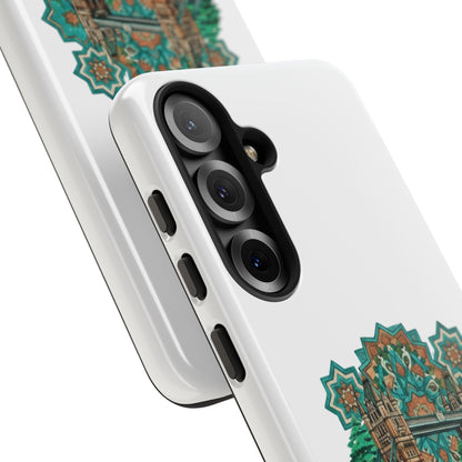 Beirut x London Ornate Phone Case — Turquoise Mosaic Gateway Design