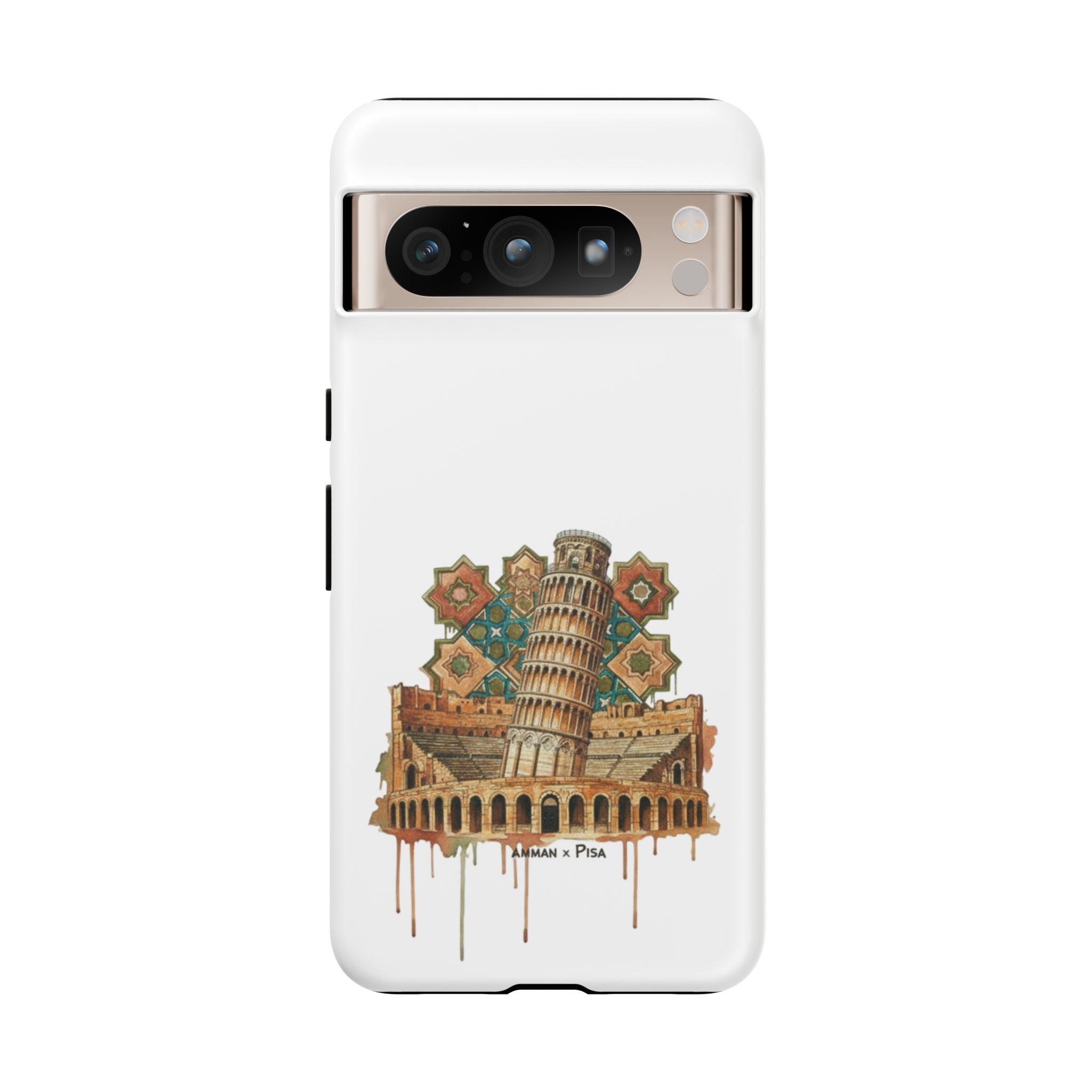 Leaning Tower Tough Phone Case — Vintage Pisa Travel Design
