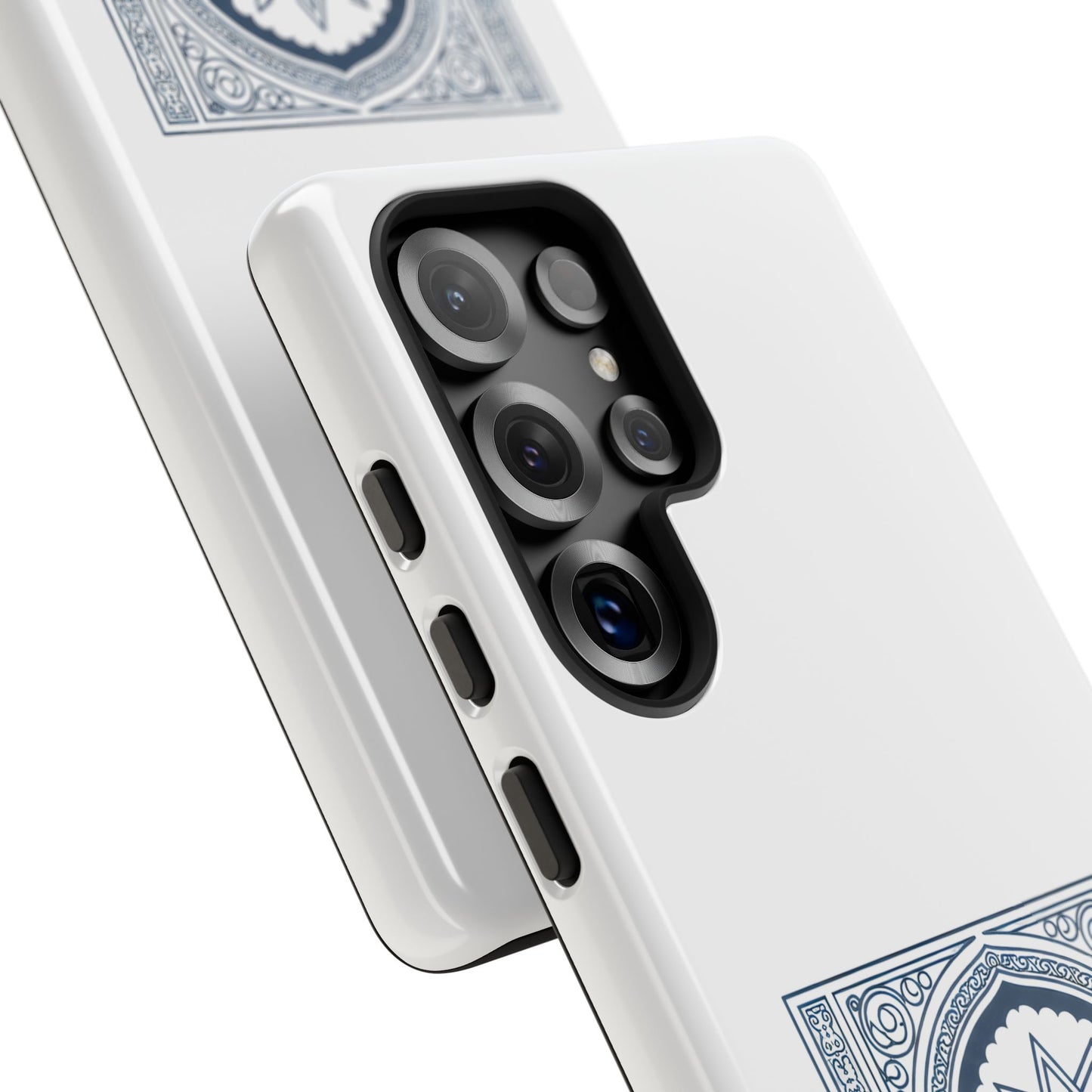 Jeddah Coordinates Phone Case — Blue Islamic Arch Travel Souvenir