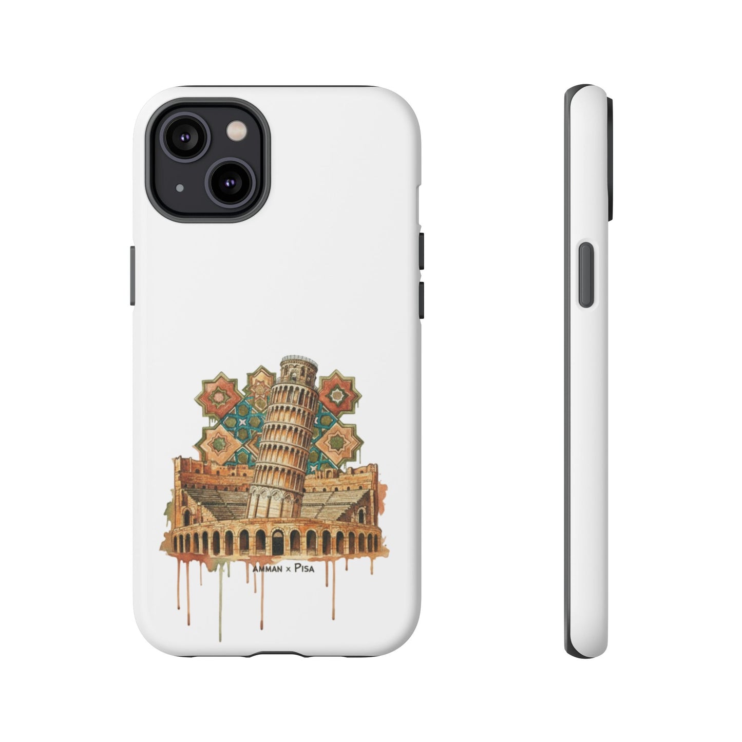 Leaning Tower Tough Phone Case — Vintage Pisa Travel Design