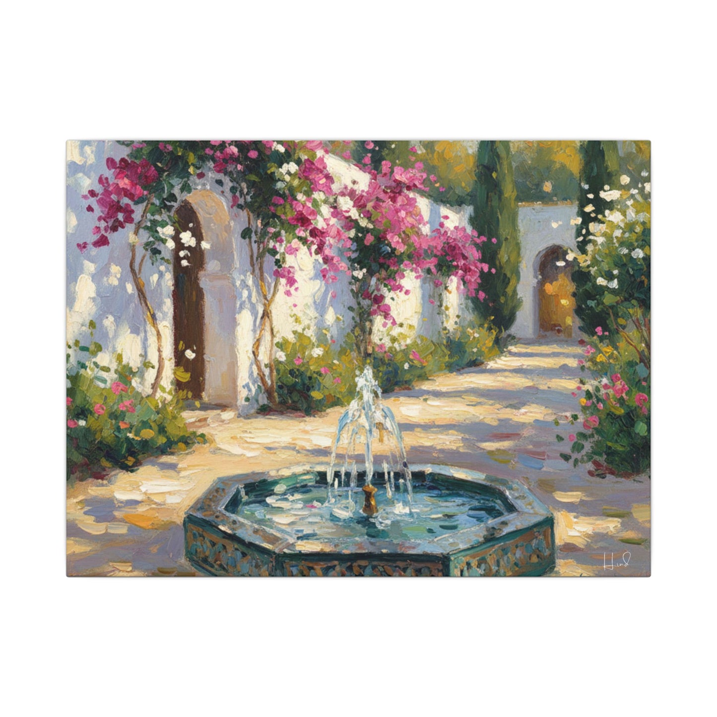 Matte Canvas, Stretched, 0.75" (Multi-Size)