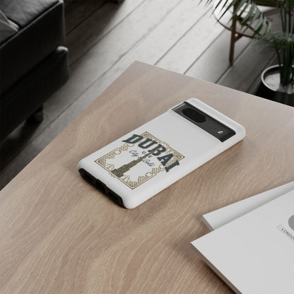 Dubai City of Gold Tough Phone Case — Protective Travel Phone Cover