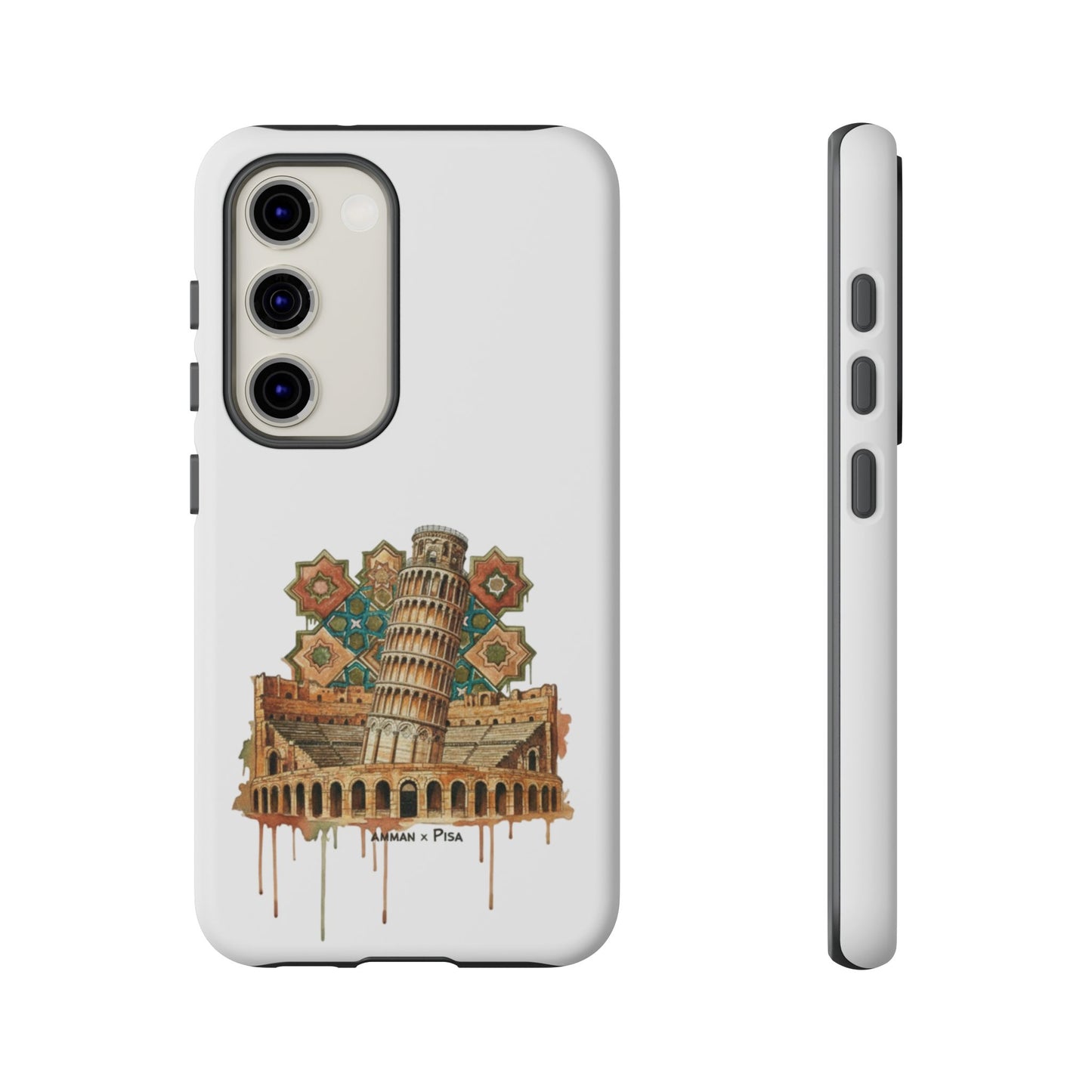 Leaning Tower Tough Phone Case — Vintage Pisa Travel Design