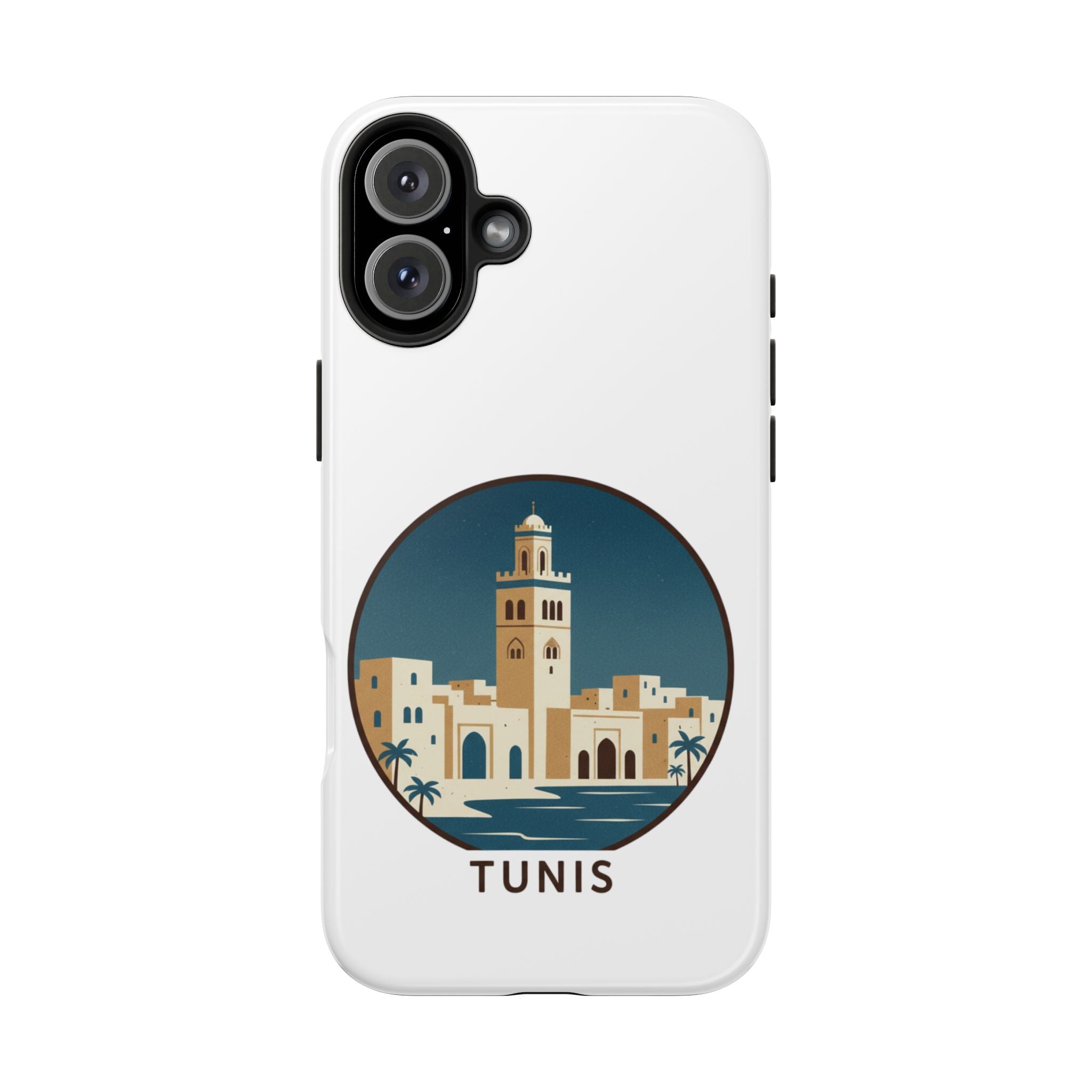 Tunis Cityscape Phone Case — Tough Protective iPhone Case